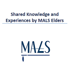 Shared Knowledge and Experiences by MALS Elders